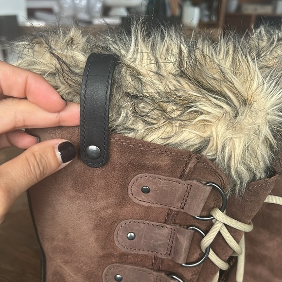 SOREL WOMEN'S JOAN OF ARCTIC WATERPROOF BOOT || Color: Tobacco, Sudan Brown - Picture 12 of 13